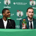 Ar K. Irvingu ir G. Haywardu pasipildęs „Celtics“ gali pasiekti daugiau nei pernai?