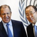 JT generalinis sekretorius: Rusijos karinė parama Sirijai pagilins konfliktą