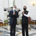 Indijos ministras: Indija ir Kinija nori neatidėliotinų paliaubų Ukrainoje