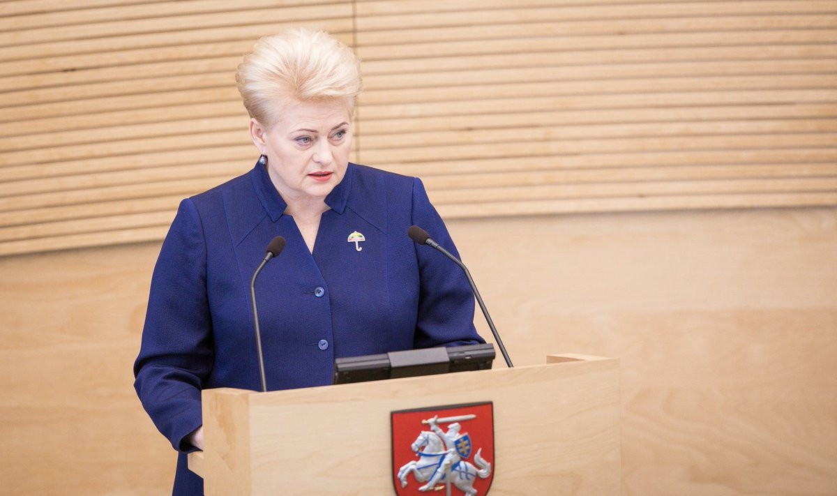 President Dalia Grybauskaitė