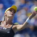 Favoritė iškopė į moterų teniso turnyro Lenkijoje pusfinalį