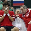 Rusijos tenisininkai nepateko į Daviso taurės turnyro ketvirtfinalį