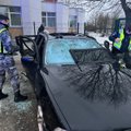 Naktį Vilniuje sprogo automobilis BMW