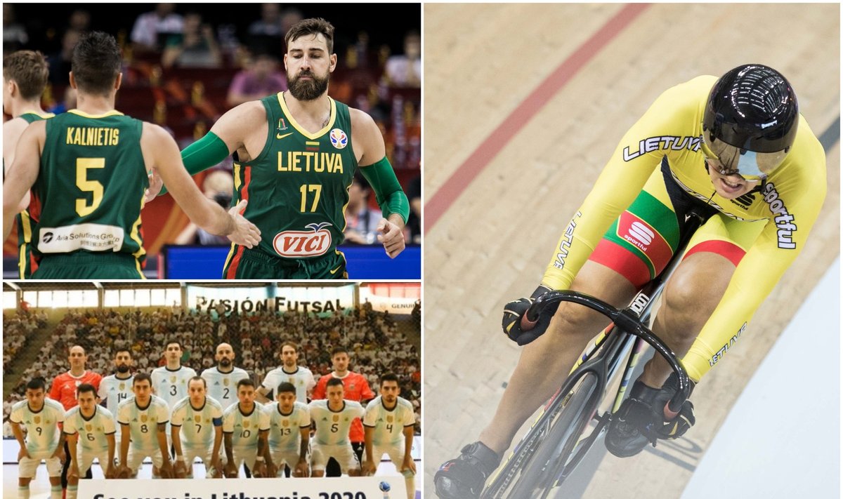 Didžiausi tarptautiniai sporto renginiai Lietuvoje šiemet bus krepšinio, salės futbolo ir dviračių treko varžybos