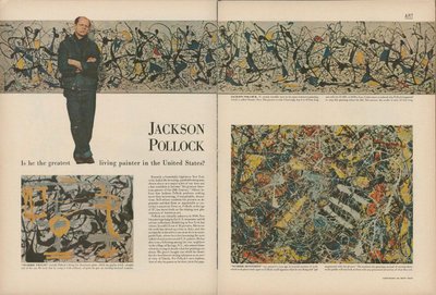Virginijaus Kinčinaičio paskaitos „Moteriškas abstrakcionizmo herojų šešėlis“ medžiaga / Jacksonas Pollockas