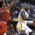 NBA lygoje – penkta iš eilės „Pacers“ pergalė ir T. Parkerio benefisas