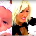 Ant raudonojo kilimo pozavusi velionės „Playboy“ žvaigždės Annos Nicole Smith 12-metė dukra – gryna mamos kopija