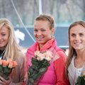 WTA tenisininkių reitinge abi lietuvės pagerino turėtas pozicijas