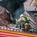 Tragiškas gaisras Šalčininkų rajone – užsiliepsnojo namas, viduje rastas negyvo vyro kūnas