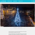 О Рождестве в Вильнюсе пишут в зарубежных СМИ: хвалят и елку и сам город