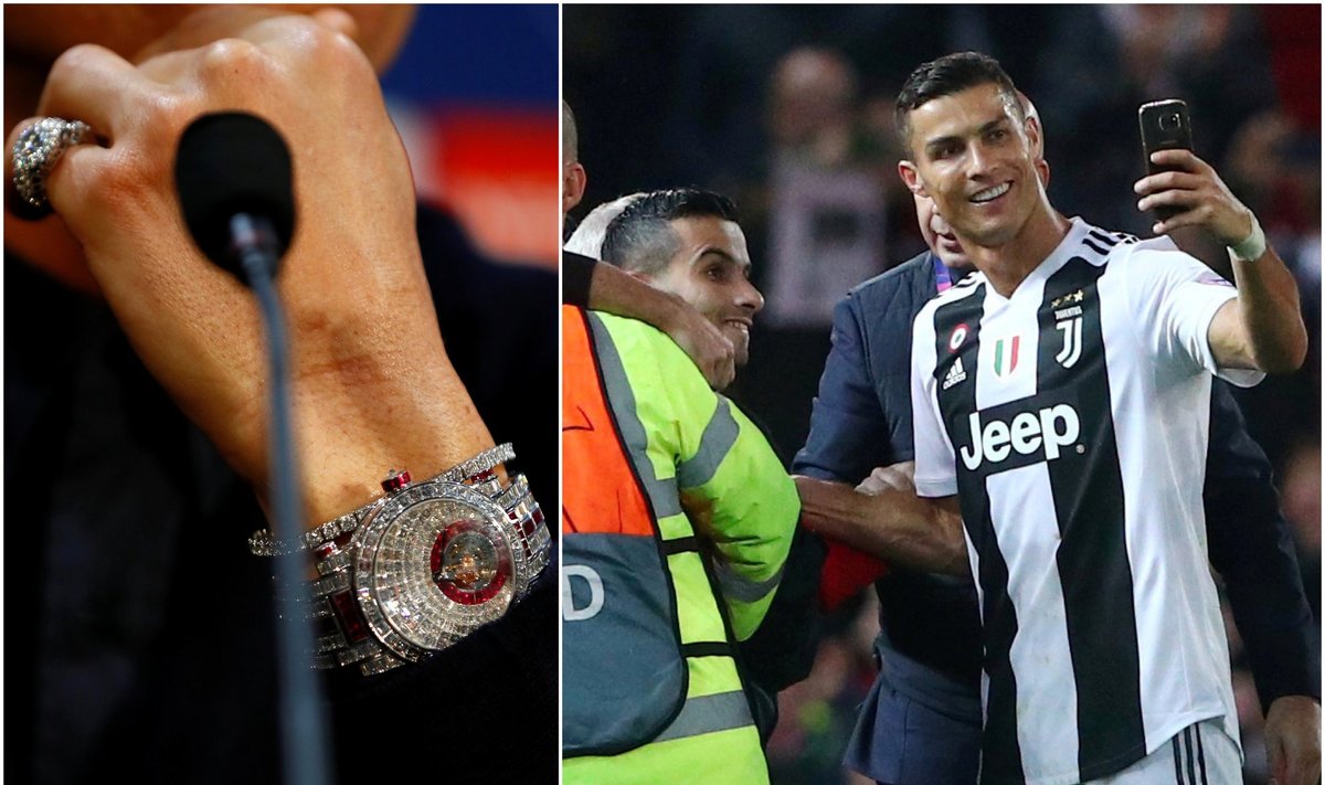 Cristiano Ronaldo laikrodis, Cristiano Ronaldo asmenukė su gerbėju