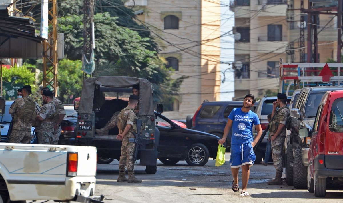 Libane bandydami sulaikyti įtariamą teroristą žuvo keturi kariai