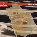 Dakaro ralio organizatoriai pristatė maršrutą, kuriuo važiuoti teks 10 Lietuvos ekipažų