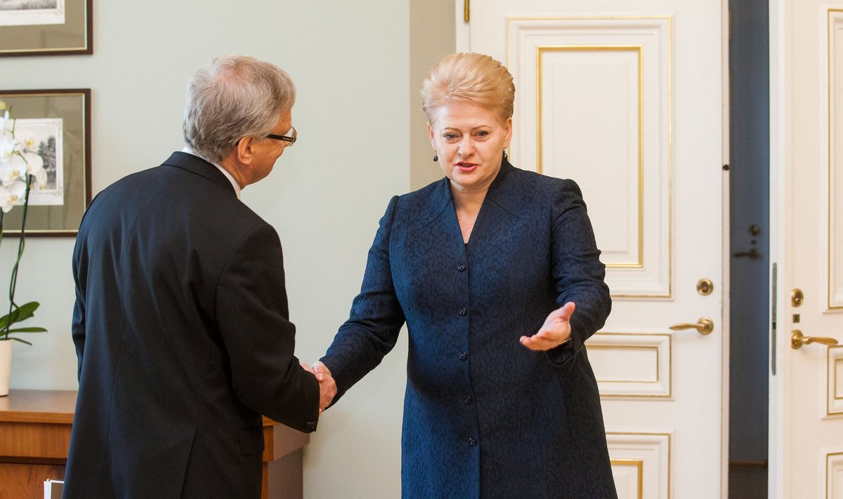 Rimantas Šadžius ir Dalia Grybauskaitė