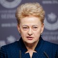 Prezidentė Grybauskaitė Vilniaus Rotušėje iš Pistoriuso rankų atsiėmė Manfredo Wernerio medalį