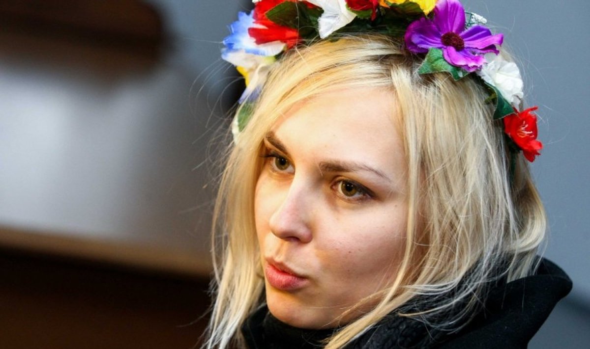 Femen aktyvistė teisme