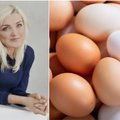 Mokslų daktarė pateikė išvadas apie kiaušinių naudą, cholesterolį, kaip juos tinkamai apdoroti ir kur laikyti