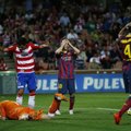 Net 29 smūgius atlikusi „Barcelona“ netikėtai suklupo Ispanijos čempionate