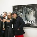 Netradiciniame menininkės K. Ališauskaitės parodos atidaryme – žinomi svečiai