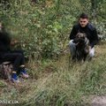 Miške pasiklydusią Panevėžio rajono gyventoją nuo didelės nelaimės išgelbėjo policijos šuo