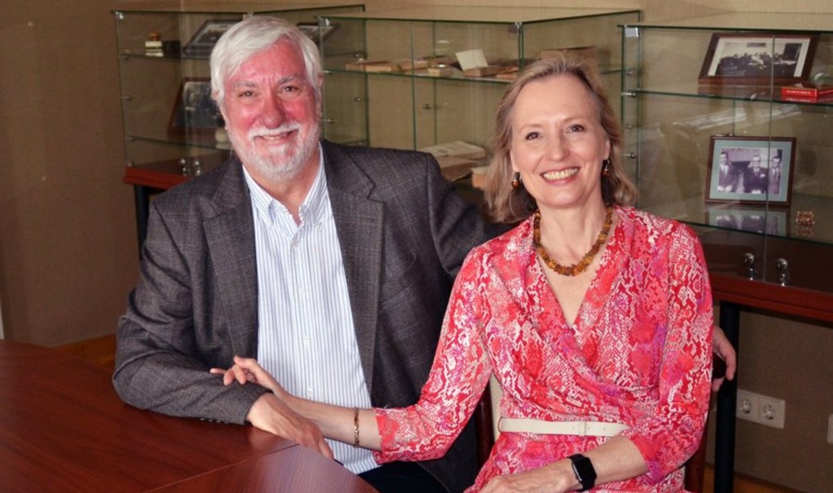 JAV profesoriai Katherine Tyson McCrea ir Robertas McCrea
