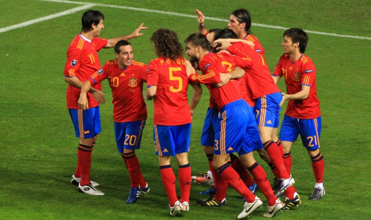 Ispanijos rinktinės futbolininkai