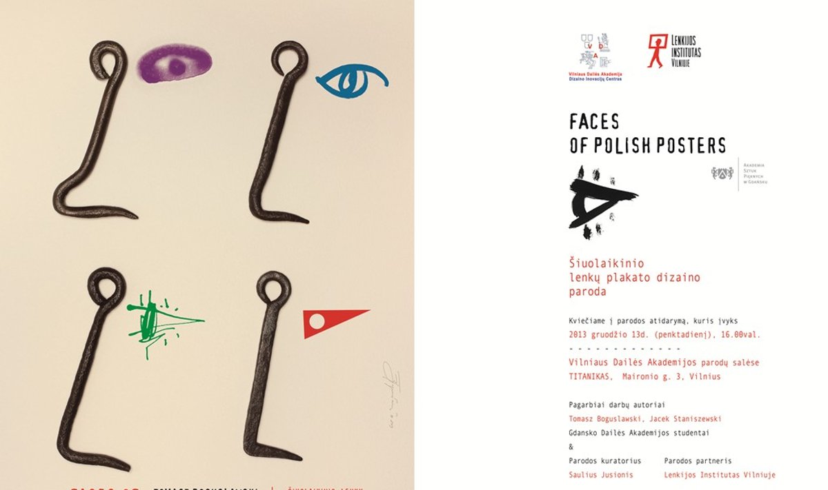 Faces of polish poster