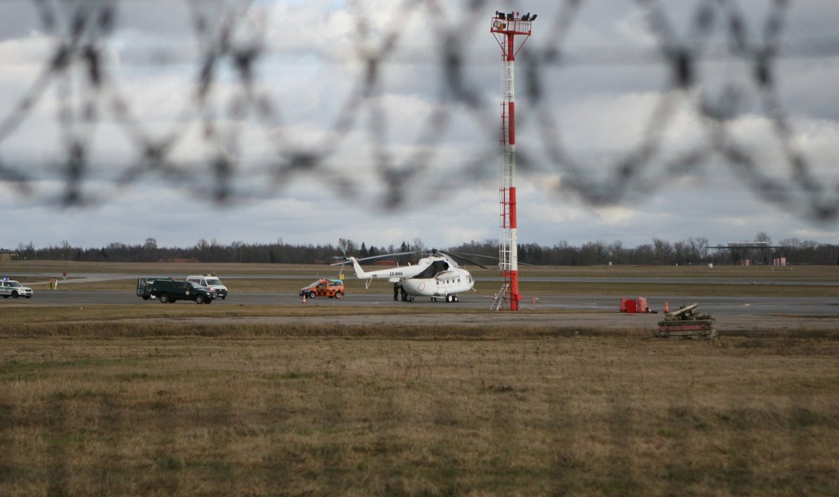 Vilniaus oro uoste priverstinai nusileido Moldovoje registruotas sraigtasparnis