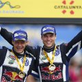 WRC. Ispanijos ralyje S. Ogier patyrė avariją, pergalę iškovojo A. Mikkelsenas
