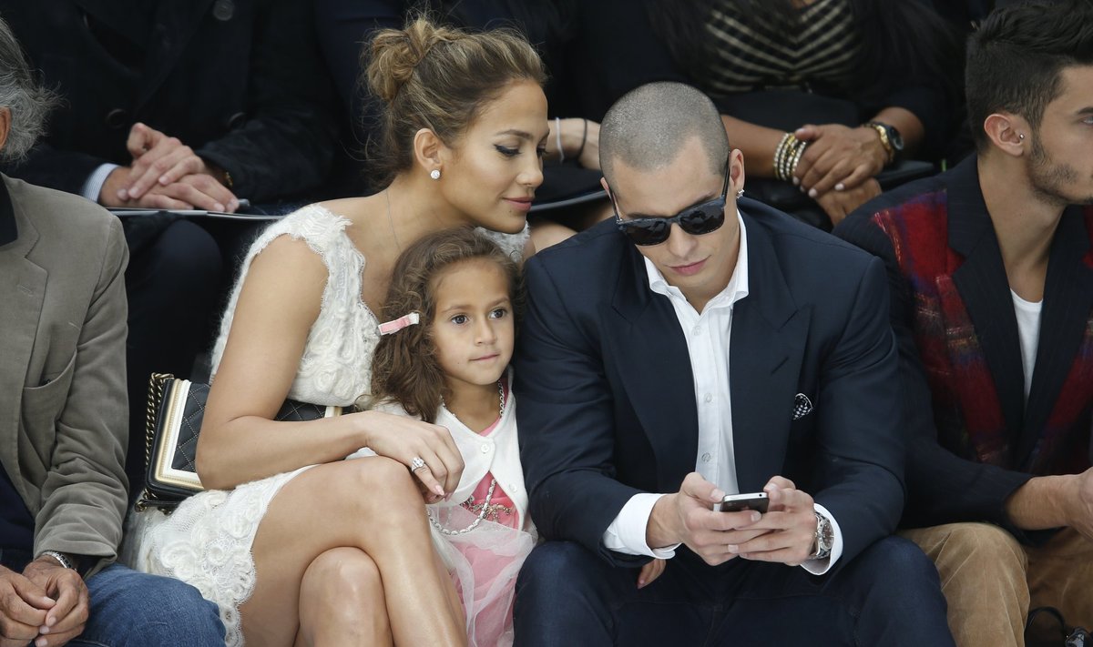 Jennifer Lopez, dukra Emme ir Casperas Smartas