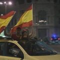 Ispanijos rinktinės gerbėjai švenčia pergalę ir finale laukia vokiečių