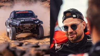Edvinas Juškauskas apie Benedikto Vanago ir ruso kovą dėl 10 vietos Dakare: vyksta labai didelis spaudimas