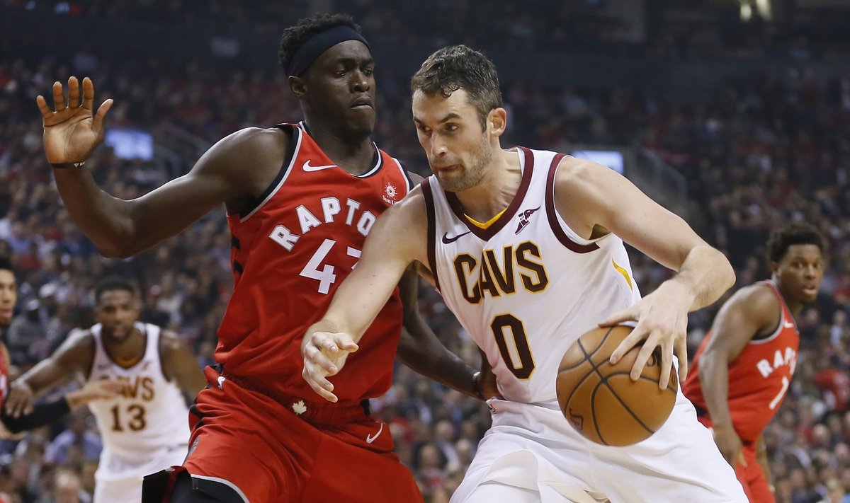 NBA: Toronto „Raptors“ ir Klivlando „Cavaliers“ atidaromoji sezono dvikova