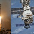 Rusija išsiuntė erdvėlaivį su svarbiu kroviniu į Tarptautinę kosminę stotį