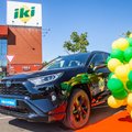 Pirmąjį „Iki“ žaidimo visureigį „Toyota RAV4 Hybrid“ laimėjo vaikų darželio auklėtoja iš Klaipėdos