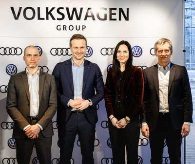"Audi" ir "Volkswagen" atstovai pristatė rezultatus