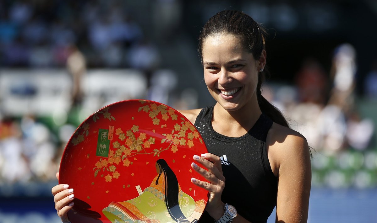 Ana Ivanovič laimėjo turnyrą Japonijoje