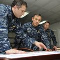 JAV karinio laivyno laivas perplaukė Taivano sąsiauriu po naikintuvų pardavimo Taibėjui
