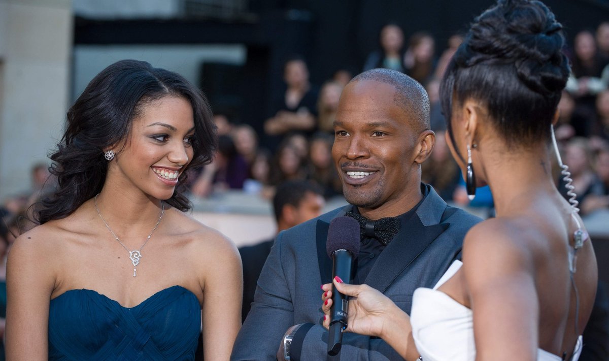 Jamie Foxx su dukra Corrine Foxx