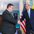 US remains Lithuania's friend, Kerry tells Linkevičius