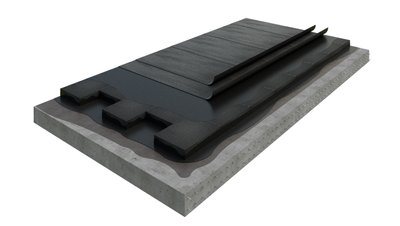 FOAMGLAS® Compact roof sistema yra sandari, vientisa ir atspari drėgmei