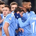 Įvarčiais prapliupusi „Lazio“ vienuolikė žengė į Italijos taurės ketvirtfinalį