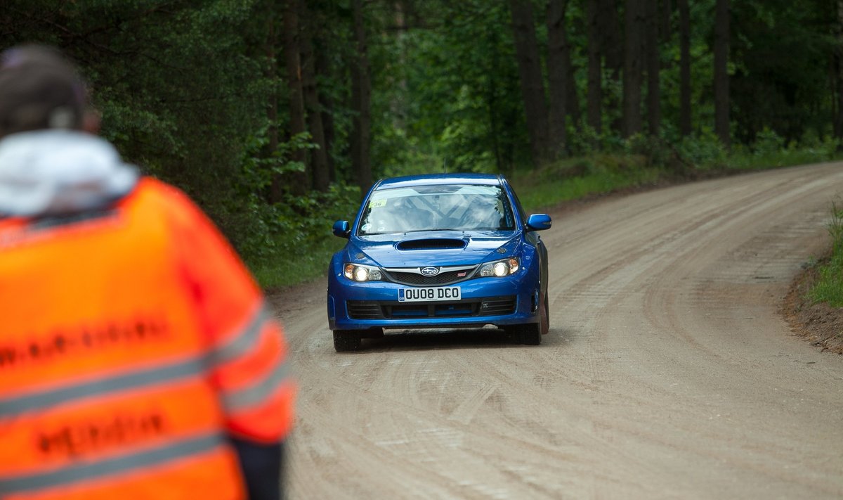 WRC etapo greičio ruožų Druskininkų apylinkėse surašymai