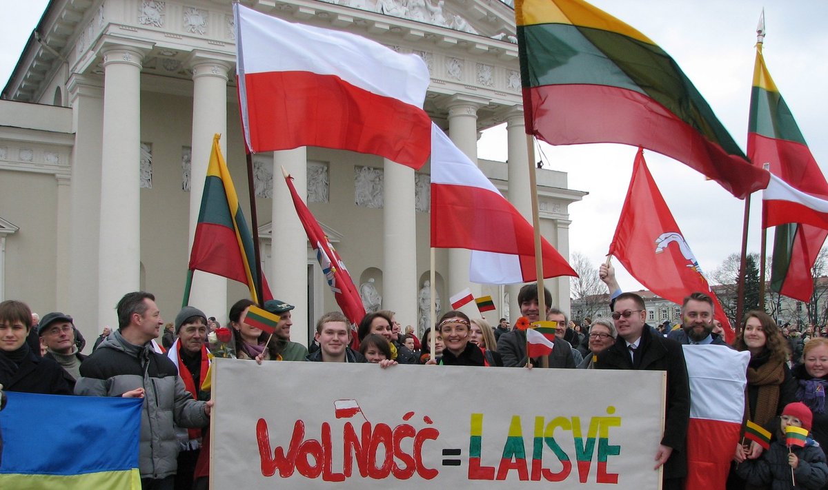 Polacy na Marszu Niepodległości