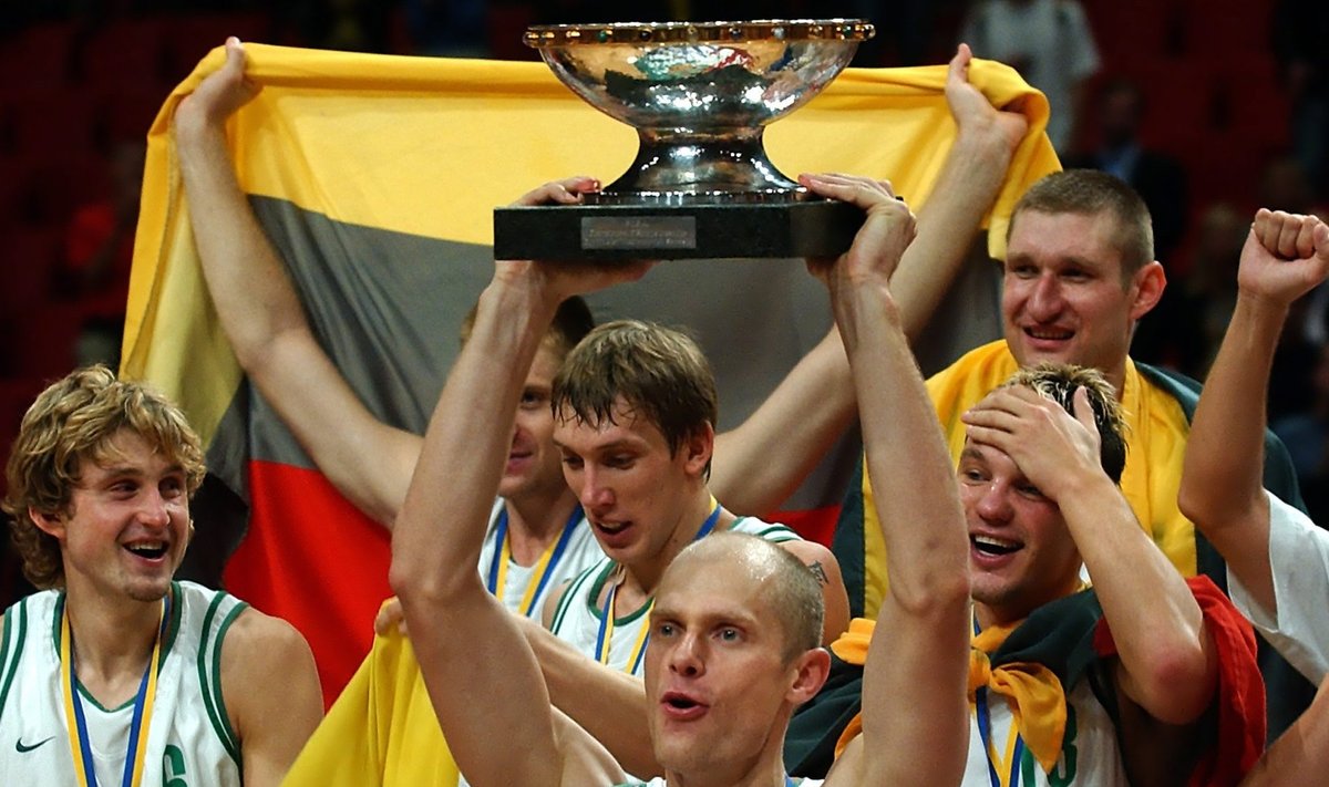 Lietuvos krepšinio rinktinė (2003), Saulius Štombergas