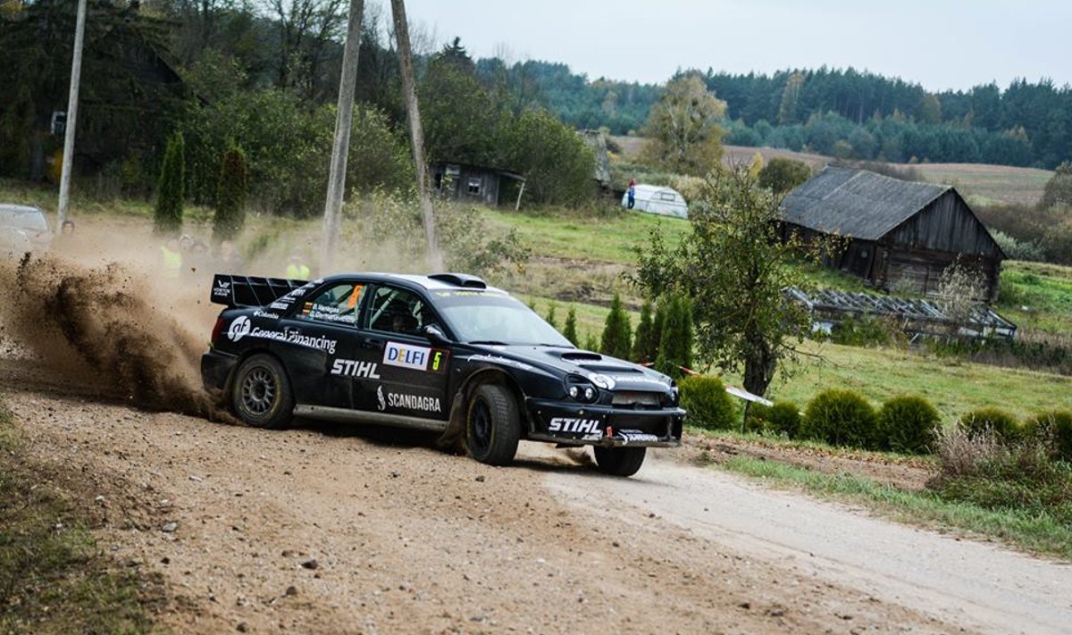 Rally Classic 2016 finišas (A. Rakausko nuotr.)