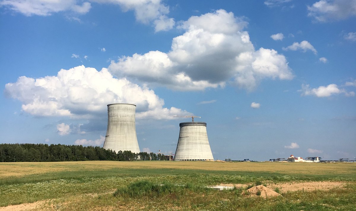  Astravyets nuclear power plant in Belarus