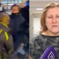 Rusų policininko smūgio sulaukusi moteris apie jo „atsiprašymą“: mane apgavo