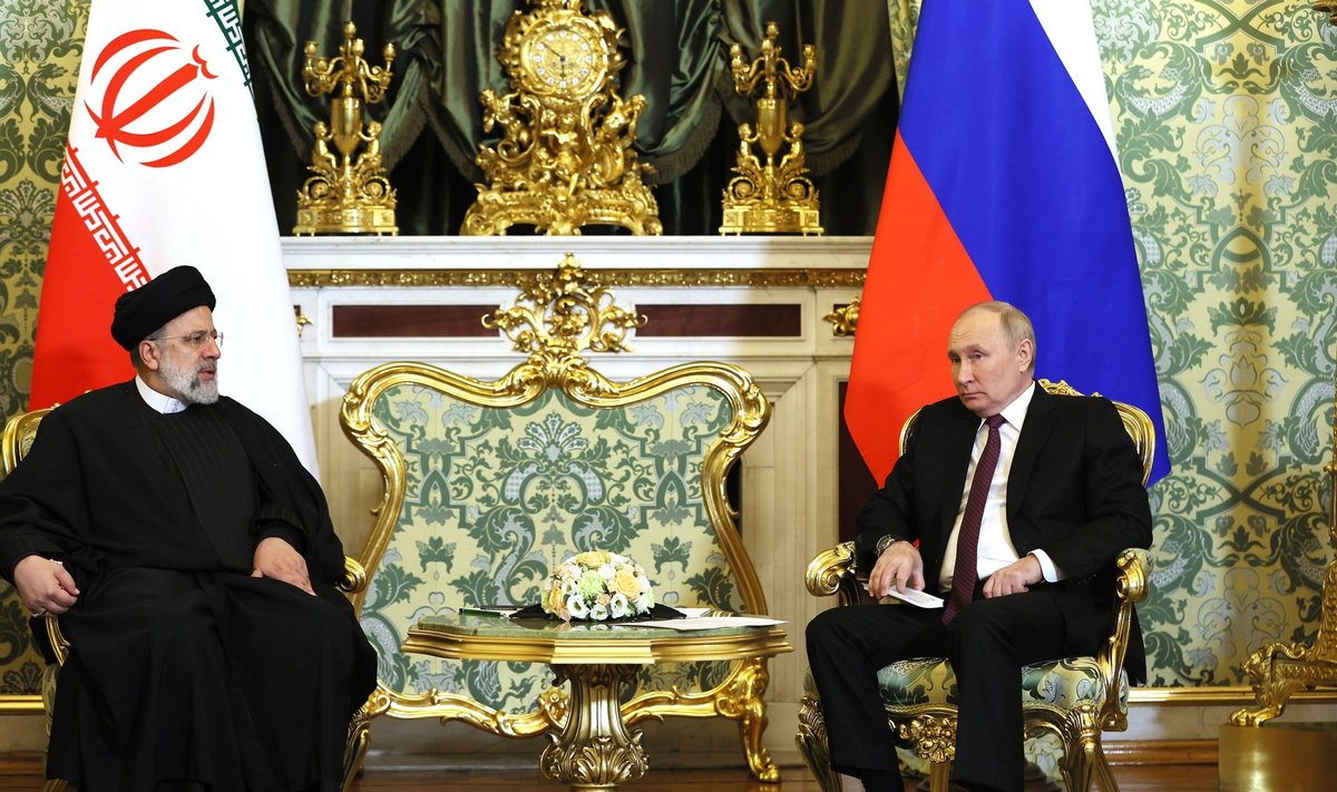 Vladimiras Putinas susitiko su Irano prezidentu