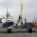 Dėl stipraus vėjo Klaipėdoje buvo uždarytas laivų eismas